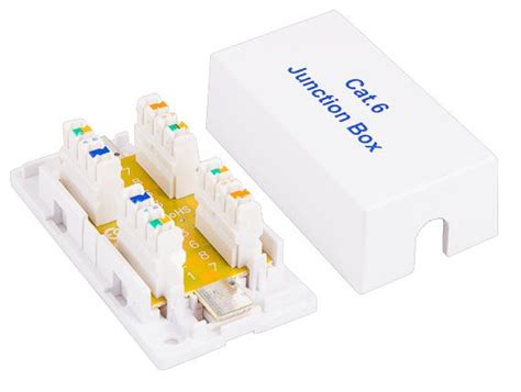 cat 6 junction box punch down type|cat6 junction box 110.